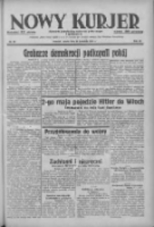 Nowy Kurjer: dziennik poświęcony sprawom politycznym i społecznym 1938.04.30 R.49 Nr99
