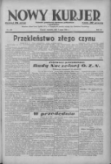 Nowy Kurjer: dziennik poświęcony sprawom politycznym i społecznym 1938.05.01 R.49 Nr100