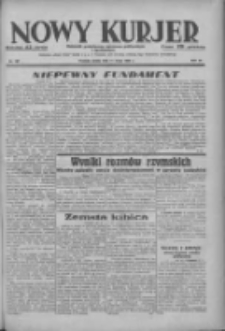 Nowy Kurjer: dziennik poświęcony sprawom politycznym i społecznym 1938.05.11 R.49 Nr107