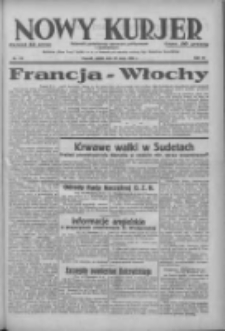Nowy Kurjer: dziennik poświęcony sprawom politycznym i społecznym 1938.05.20 R.49 Nr115