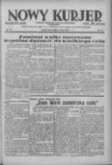 Nowy Kurjer: dziennik poświęcony sprawom politycznym i społecznym 1938.05.21 R.49 Nr116