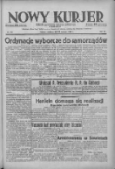 Nowy Kurjer: dziennik poświęcony sprawom politycznym i społecznym 1938.06.12 R.49 Nr133