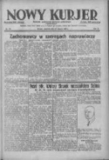 Nowy Kurjer: dziennik poświęcony sprawom politycznym i społecznym 1938.06.23 R.49 Nr141