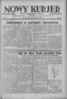 Nowy Kurjer: dziennik poświęcony sprawom politycznym i społecznym 1938.06.23 R.49 Nr141