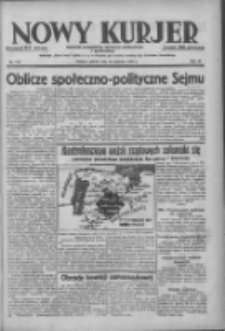 Nowy Kurjer: dziennik poświęcony sprawom politycznym i społecznym 1938.06.25 R.49 Nr143