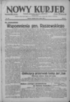 Nowy Kurjer: dziennik poświęcony sprawom politycznym i społecznym 1938.07.03 R.49 Nr149