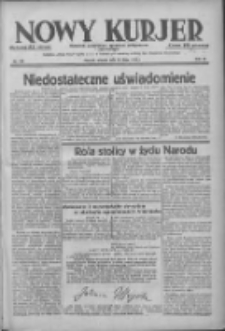 Nowy Kurjer: dziennik poświęcony sprawom politycznym i społecznym 1938.07.12 R.49 Nr156