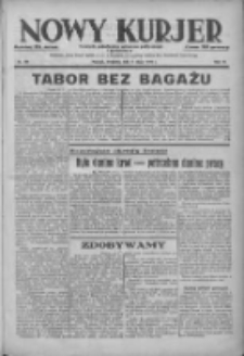 Nowy Kurjer: dziennik poświęcony sprawom politycznym i społecznym 1938.07.17 R.49 Nr161