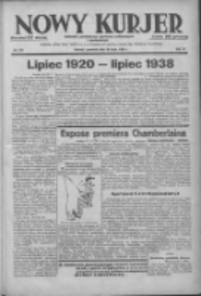 Nowy Kurjer: dziennik poświęcony sprawom politycznym i społecznym 1938.07.28 R.49 Nr170