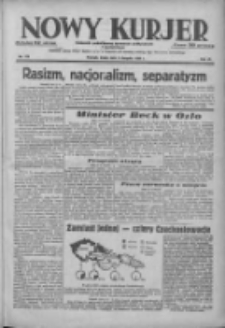 Nowy Kurjer: dziennik poświęcony sprawom politycznym i społecznym 1938.08.03 R.49 Nr175