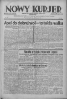 Nowy Kurjer: dziennik poświęcony sprawom politycznym i społecznym 1938.08.12 R.49 Nr183