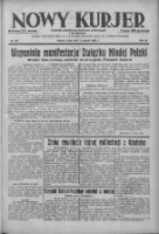Nowy Kurjer: dziennik poświęcony sprawom politycznym i społecznym 1938.08.17 R.49 Nr186