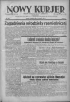 Nowy Kurjer: dziennik poświęcony sprawom politycznym i społecznym 1938.08.21 R.49 Nr190