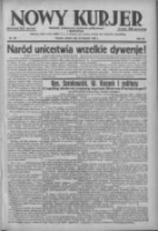 Nowy Kurjer: dziennik poświęcony sprawom politycznym i społecznym 1938.08.23 R.49 Nr191