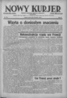Nowy Kurjer: dziennik poświęcony sprawom politycznym i społecznym 1938.08.24 R.49 Nr192