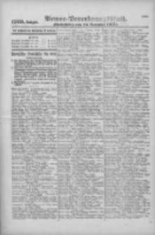 Armee-Verordnungsblatt. Verlustlisten 1917.11.15 Ausgabe 1709