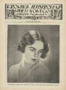 Kronika Ilustrowana: dodatek tygodniowy "Wieku Nowego" 1929.11.24