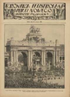 Kronika Ilustrowana: dodatek tygodniowy "Wieku Nowego" 1930.08.24