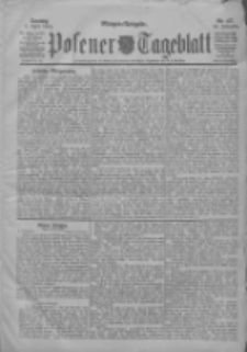 Posener Tageblatt 1904.04.03 Jg.43 Nr157