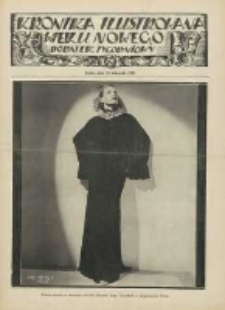 Kronika Ilustrowana: dodatek tygodniowy "Wieku Nowego" 1931.11.12