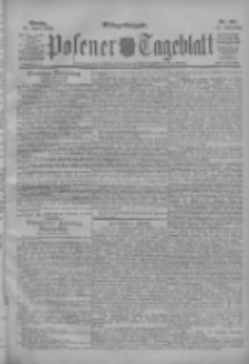 Posener Tageblatt 1904.04.25 Jg.43 Nr192