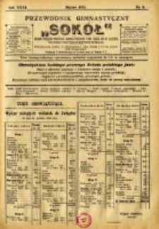 Przewodnik Gimnastyczny "Sok&oacute;ł": organ Związku Polskich Gimnastycznych Towarzystw Sokolich w Austryi 1911.03 R.31 Nr3
