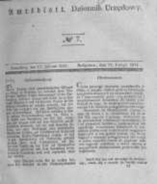 Amtsblatt der K&ouml;niglichen Preussischen Regierung zu Bromberg. 1841.02.12 No.7