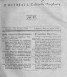 Amtsblatt der K&ouml;niglichen Preussischen Regierung zu Bromberg. 1841.03.19 No.12