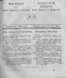 Amtsblatt der Königlichen Preussischen Regierung zu Bromberg. 1841.04.09 No.15