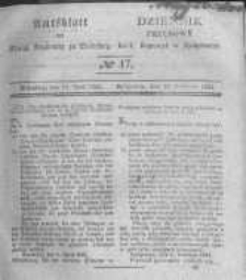Amtsblatt der K&ouml;niglichen Preussischen Regierung zu Bromberg. 1841.04.23 No.17