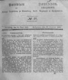 Amtsblatt der K&ouml;niglichen Preussischen Regierung zu Bromberg. 1841.04.30 No.18