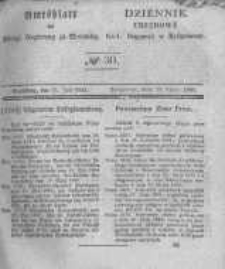 Amtsblatt der K&ouml;niglichen Preussischen Regierung zu Bromberg. 1841.07.23 No.30
