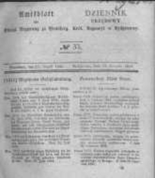 Amtsblatt der K&ouml;niglichen Preussischen Regierung zu Bromberg. 1841.08.13 No.33