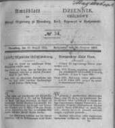 Amtsblatt der K&ouml;niglichen Preussischen Regierung zu Bromberg. 1841.08.20 No.34