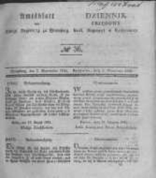 Amtsblatt der Königlichen Preussischen Regierung zu Bromberg. 1841.09.03 No.36
