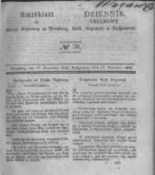 Amtsblatt der K&ouml;niglichen Preussischen Regierung zu Bromberg. 1841.09.17 No.38