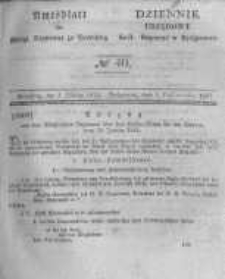 Amtsblatt der K&ouml;niglichen Preussischen Regierung zu Bromberg. 1841.10.01 No.40