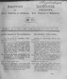 Amtsblatt der K&ouml;niglichen Preussischen Regierung zu Bromberg. 1841.10.15 No.42