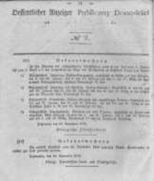 Oeffentlicher Anzeiger zum Amtsblatt No.2 der Königl. Preuss. Regierung zu Bromberg. 1841