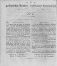 Oeffentlicher Anzeiger zum Amtsblatt No.4 der Königl. Preuss. Regierung zu Bromberg. 1841