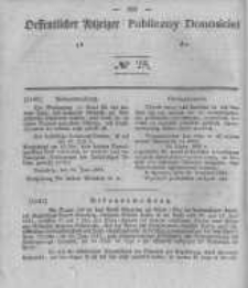 Oeffentlicher Anzeiger zum Amtsblatt No.28 der Königl. Preuss. Regierung zu Bromberg. 1841