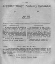 Oeffentlicher Anzeiger zum Amtsblatt No.49 der K&ouml;nigl. Preuss. Regierung zu Bromberg. 1841