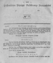 Oeffentlicher Anzeiger zum Amtsblatt No.53 der Königl. Preuss. Regierung zu Bromberg. 1841