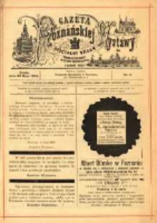 Gazeta Poznańskiej Wystawy : oficyalny organ Prowincyonalnej Wystawy Przemysłowej. 1895 nr5