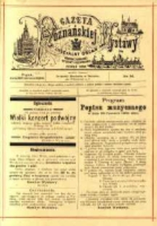Gazeta Poznańskiej Wystawy : oficyalny organ Prowincyonalnej Wystawy Przemysłowej. 1895 nr34
