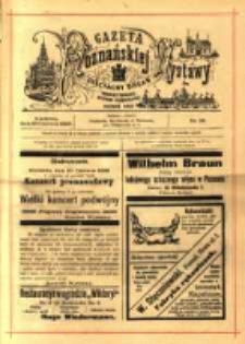 Gazeta Poznańskiej Wystawy : oficyalny organ Prowincyonalnej Wystawy Przemysłowej. 1895 nr36