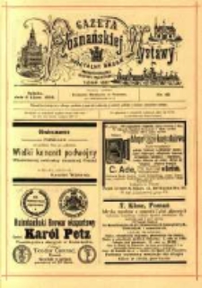 Gazeta Poznańskiej Wystawy : oficyalny organ Prowincyonalnej Wystawy Przemysłowej. 1895 nr42
