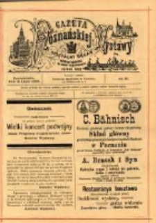 Gazeta Poznańskiej Wystawy : oficyalny organ Prowincyonalnej Wystawy Przemysłowej. 1895 nr51