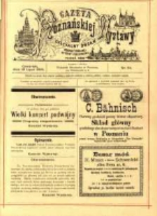 Gazeta Poznańskiej Wystawy : oficyalny organ Prowincyonalnej Wystawy Przemysłowej. 1895 nr54