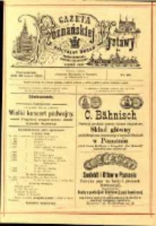Gazeta Poznańskiej Wystawy : oficyalny organ Prowincyonalnej Wystawy Przemysłowej. 1895 nr65